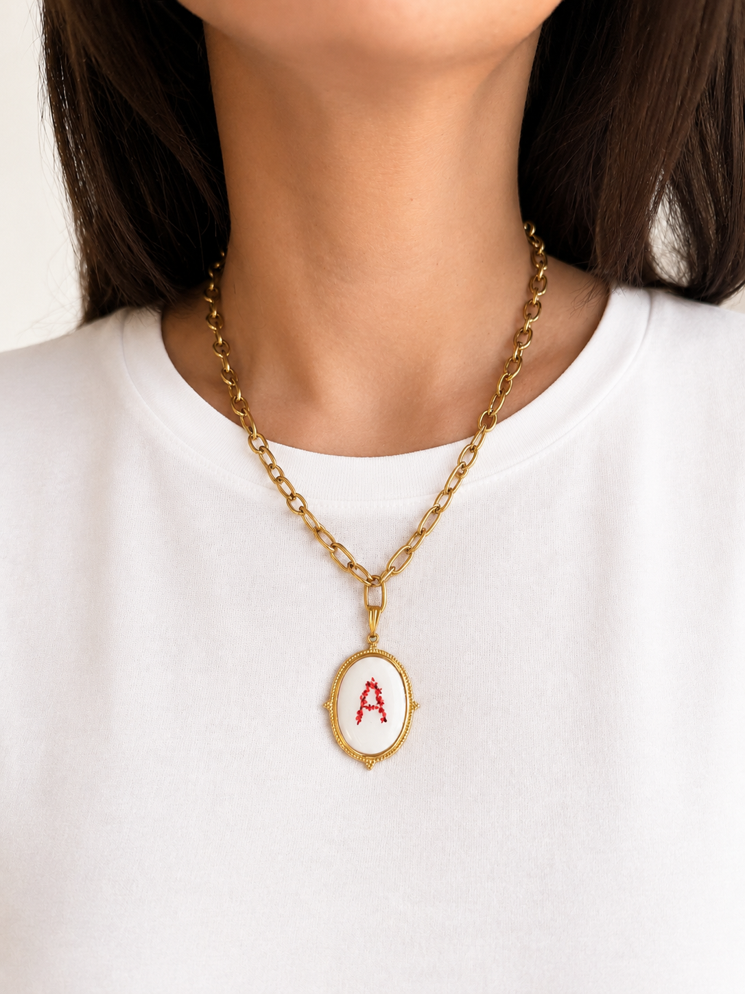 Collier l'Initiale