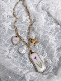 Collier Galatée Rouge